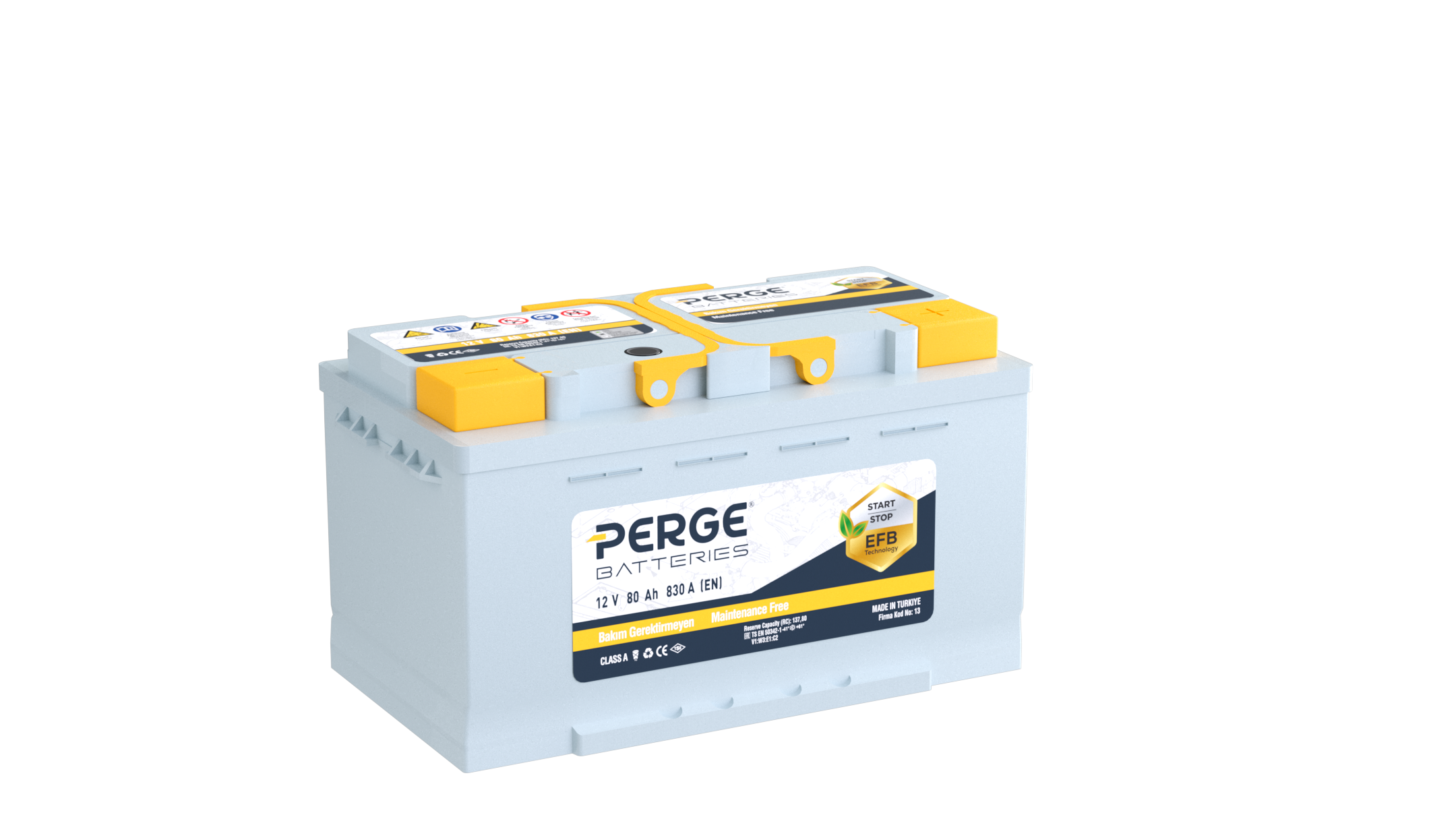 Perge Batteries 12V 80 Ah